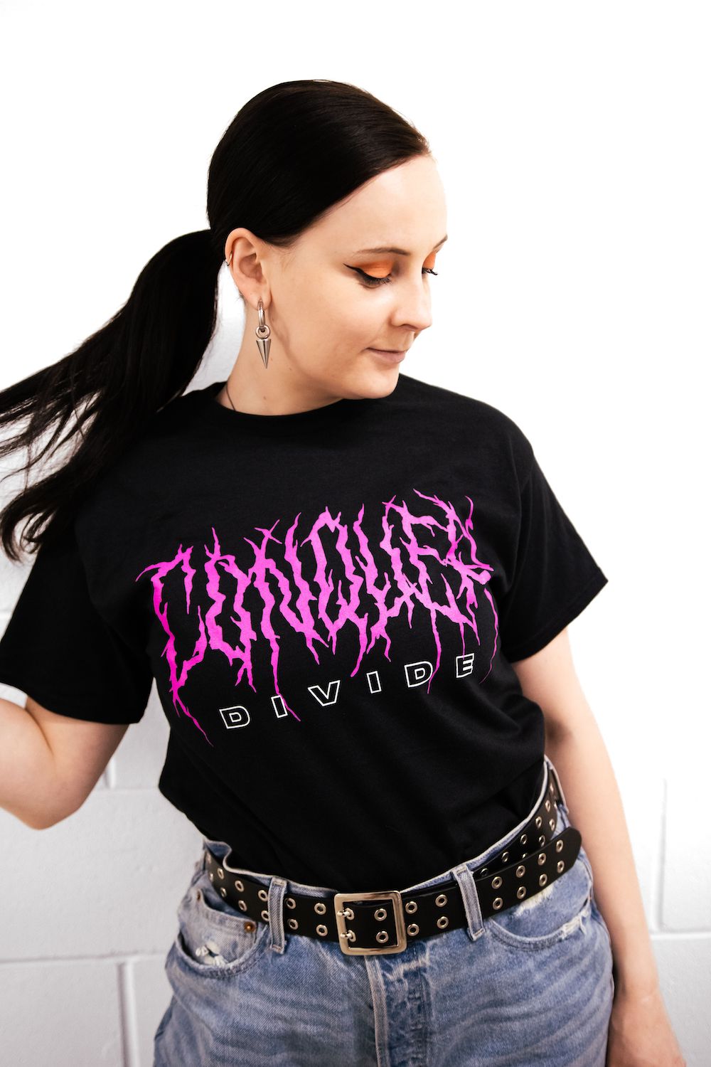 Pink Heavy Metal Tee