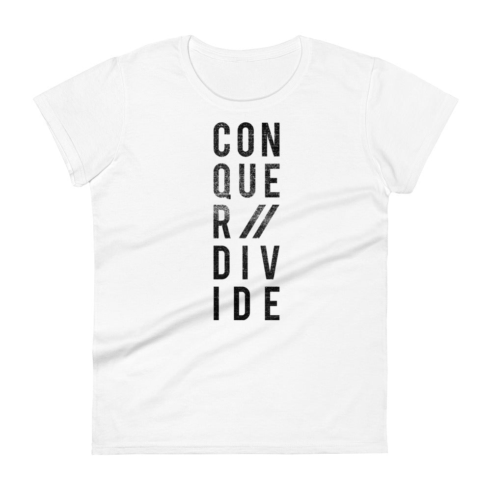 Conquer // Divide t-shirt Women's