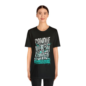 Conquer Divide Splatter Tee