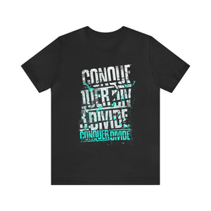 Conquer Divide Splatter Tee