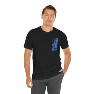 Conquer Divide Black & Blue T